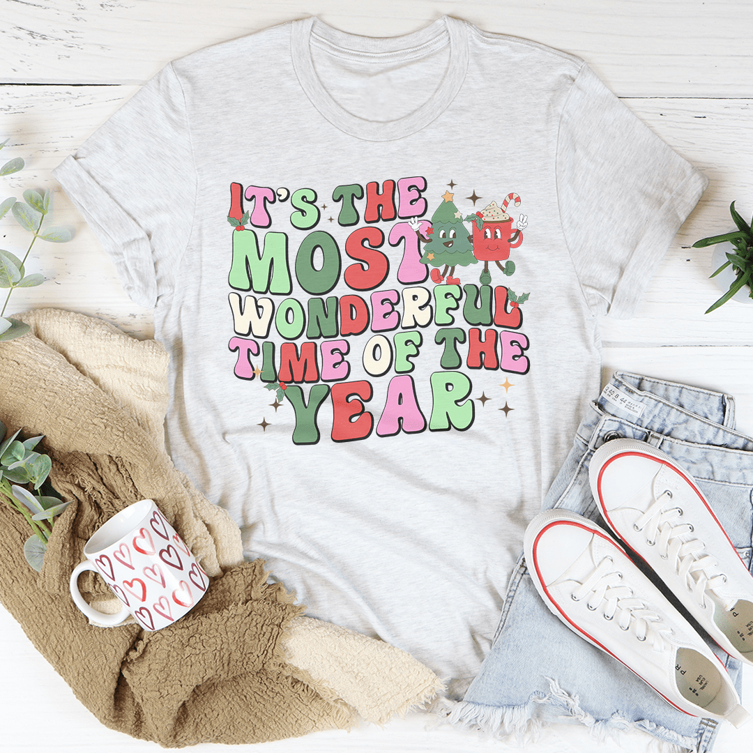 It's The Most Wonderful Time Of The Year Retro Tee-3