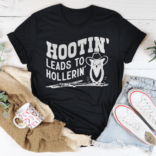 Hootin Leads To Hollerin Tee-0