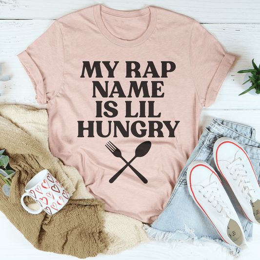 My Rap Name Is Lil Hungry T-Shirt-0