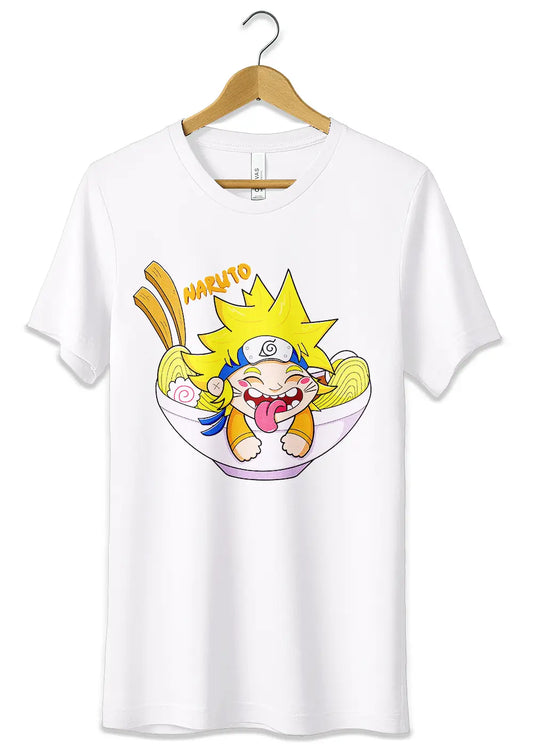 T-Shirt Maglietta Naruto Ramen Anime-0