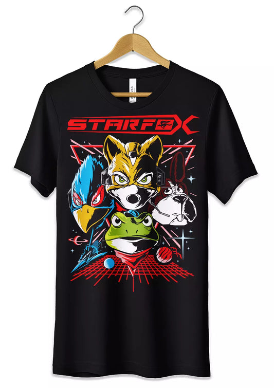 T-Shirt Maglietta Videogames Star Fox-0