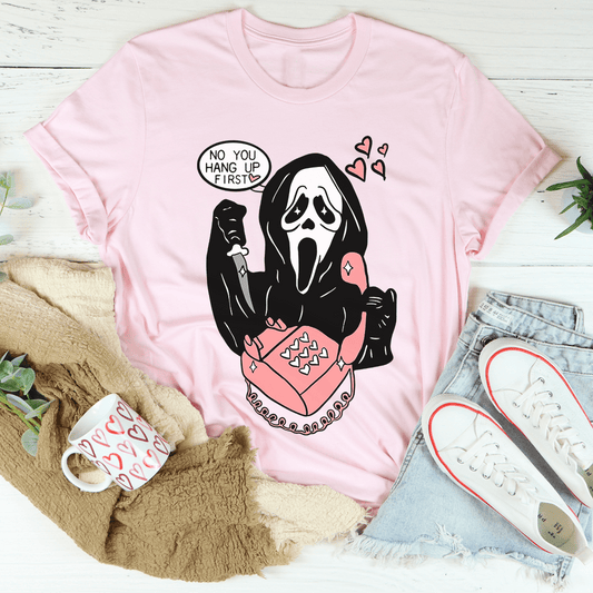 The Reaper You Hang Up First Tee-0