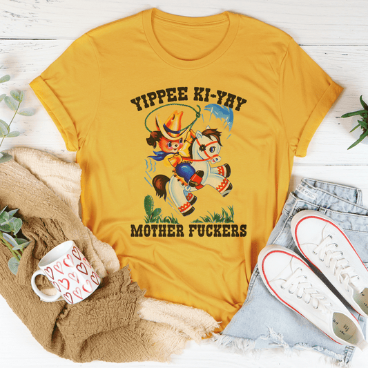 Yippee Ki Yay Mother F* Tee-0